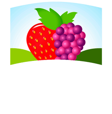 Uvas e Morango - Cultivo com Amor